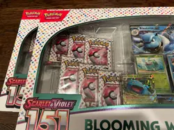 2 X Pokemon Scarlet & Violet 151 Blooming Waters Premium Collection Sealed - Image 3