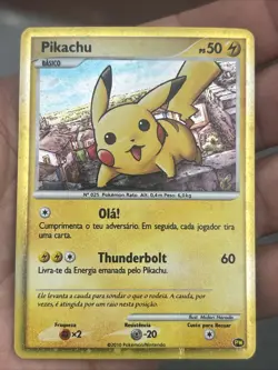 Pokemon Pikachu 2010 World Collection PW Promo TCG Holo Rare Wow - Image 1