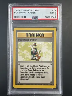 1999 Pokemon Game Pokemon Trader Mint 9 - Image 1