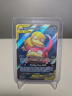 2019 Pokemon Sun and Moon Unified Minds Slowpoke/Psyduck Gx #217 - Image 1