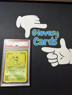 1999 Pokemon Base Set Caterpie 45/102 PSA 9 - Image 3