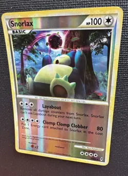 Snorlax 33/95 Reverse Holo 2011 Pokemon Call of Legends Rare - Image 3