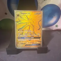 Pokemon TCG Solgaleo GX Sun & Moon: Ultra Prism 173/156 Holo Secret Rare - Image 1