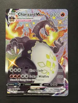 Pokemon TCG Shining Fates Charizard VMAX SV107/SV122 Shiny Vault NM - Image 1