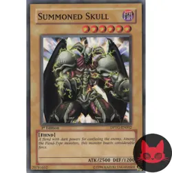 Yugioh Summoned Skull DPYG-EN002 Super Rare 1st Edition NM - Image 1