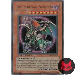 Yugioh Chaos Emperor Dragon - Envoy of the End TLM-ENSE2 Ultra Rare Limited MP - Image 1