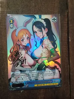 Nami And NICO ROBIN ONE PIECE PRETTY DIVAS GIRL Anime Holo Waifu Card - Image 1