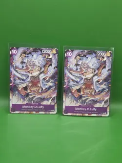Monkey.D.Luffy P-041 Starter Deck 18 Purple Promo NM x2 - Image 1