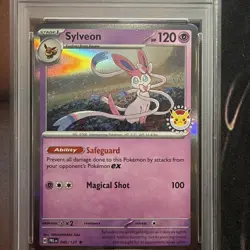 PSA 9 Sylveon #040 - Pokemon Day 2025 Stamped Promo Pokemon Card - Pokemon TCG - Image 2