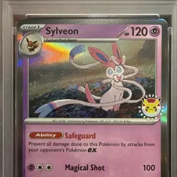 PSA 9 Sylveon #040 - Pokemon Day 2025 Stamped Promo Pokemon Card - Pokemon TCG - Image 4