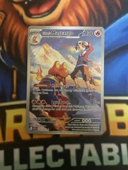Pokemon Ethan's Magcargo ASC Card 222/217 130HP 70x Attack Fire Ability - Image 1
