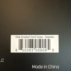 GradedGuard Cosmic Limited Edition 1/5000 PSA Graded Card Case High-Gloss Finish - Image 3