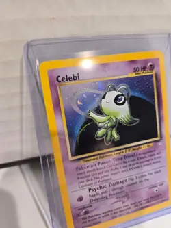 Celebi Holo 3/64 Neo Revelation Unlimited Holo Rare 2001 Vintage Pokemon Card - Image 2