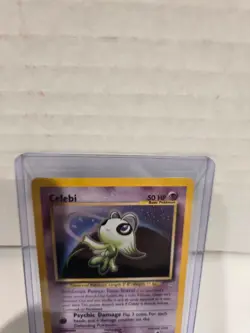 Celebi Holo 3/64 Neo Revelation Unlimited Holo Rare 2001 Vintage Pokemon Card - Image 4