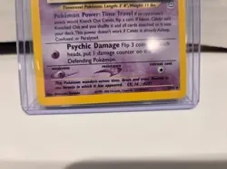 Celebi Holo 3/64 Neo Revelation Unlimited Holo Rare 2001 Vintage Pokemon Card - Image 5