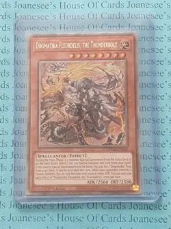DOOD-EN026 Dogmatika Fleurdelis, the Thunderbolt Starlight Yu-Gi-Oh Card 1st New - Image 1