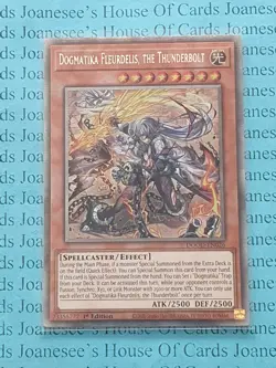 DOOD-EN026 Dogmatika Fleurdelis, the Thunderbolt Starlight Yu-Gi-Oh Card 1st New - Image 2
