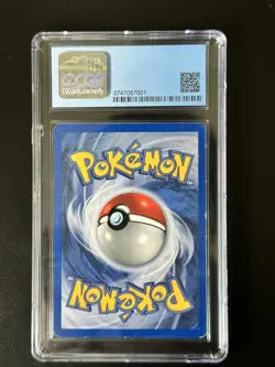 CGC 7 Rocket's Scyther 13/132 Holo SWIRL Gym Heroes Pokemon Card - Image 2