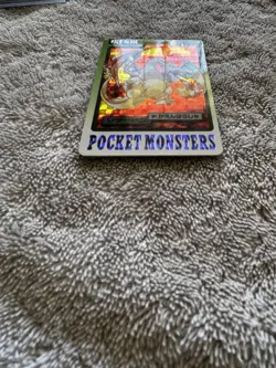 Charizard Holo 1997 Pocket Monsters Pokemon Card Carddass Rare Japanese No.006 - Image 2