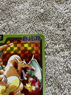 Charizard Holo 1997 Pocket Monsters Pokemon Card Carddass Rare Japanese No.006 - Image 3