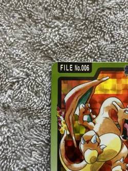 Charizard Holo 1997 Pocket Monsters Pokemon Card Carddass Rare Japanese No.006 - Image 4