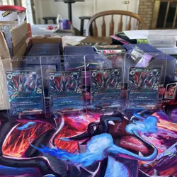 M2a: High Class Pack: MEGA Dream Zoroark ex #112/193 Pokemon TCG 4-card lot - Image 1