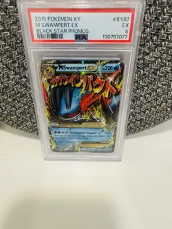 Pokemon M Swampert EX Holo Promo XY87 Strongarm Impact XY Card - Image 1