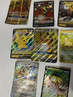 Lot Of 12 Jumbo Pokemon Cards Lp - Image 2