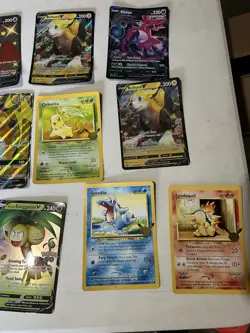 Lot Of 12 Jumbo Pokemon Cards Lp - Image 3