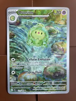 Duosion Black Bolt Illustration Rare Pokemon TCG Card 119/086 NM Condition - Image 1
