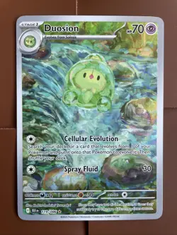 Duosion Black Bolt Illustration Rare Pokemon TCG Card 119/086 NM Condition - Image 2
