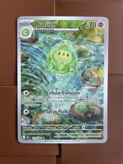 Duosion Black Bolt Illustration Rare Pokemon TCG Card 119/086 NM Condition - Image 3