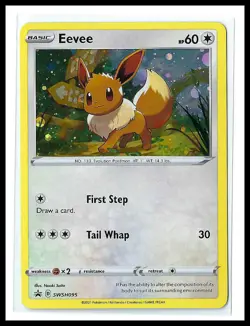 Pokemon TCG - Eevee SWSH: Sword & Shield Promo Cards #SWSH095 - Holo NM - Image 1