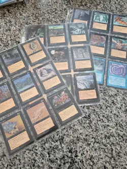 Magic The Gathering Homelands Complete Set NM/LP MTG 140 Cards TCG 1995 - Image 1