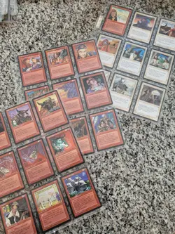 Magic The Gathering Homelands Complete Set NM/LP MTG 140 Cards TCG 1995 - Image 4