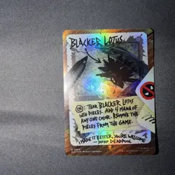 Blacker Lotus (Rainbow Foil) Deadpool Secret Lair Drop Foil 0869 R MTG - Image 2