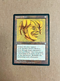 MTG Ice Age Jester's Mask - Image 1