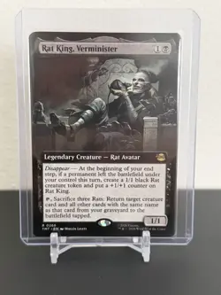 Magic MTG Rat King Verminister (Extended Art) Teenage Mutant Ninja Turtles - Image 1