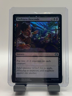 MTG, Darkness Descends FOIL $3 ORDER MIN 97 Lorwyn Eclipsed Regular - Image 1