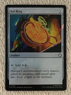MTG - Sol Ring, Arcane Signet, Command Tower SURGE FOIL - NM - Commander Staples - Image 3