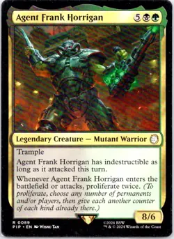 Agent Frank Horrigan | Normal | PIP | 89 | NM | Wisnu Tan - Image 1