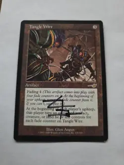 Tangle Wire SIGNED By Glen Angus Mtg Magic The Gathering - Image 1