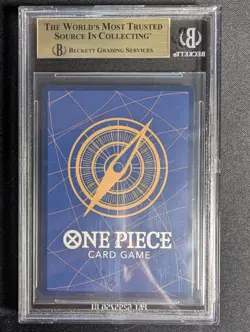 One Piece Shanks Manga Alt Art OP01 Romance Dawn - Japanese BGS 9.5 - Image 2