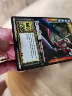 One Piece Hawk-Eye Mihawk Character Card SR GH026 Power 600 2005 - Image 3