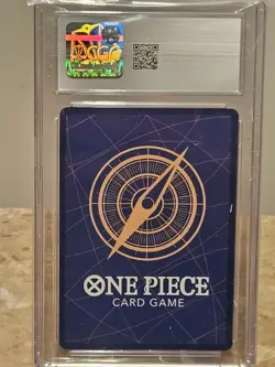 One Piece TCG Card Game Dracule Mihawk Manga Alt Art #OP14-119 Azure Sea's Seven - Image 2