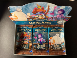1x Factory Sealed Lorcana Azurite Sea Booster Pack Free Shipping CAD - Image 1