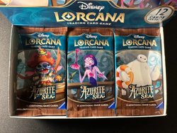 1x Factory Sealed Lorcana Azurite Sea Booster Pack Free Shipping CAD - Image 2