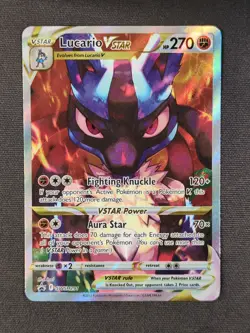 Lucario VSTAR Holo Promo SWSH: Sword & Shield Promo Cards Sealed SWSH291 NM - Image 1