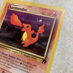 Charmander Common 1st Edition Team Rocket 50/82 Pokemon card - Image 2
