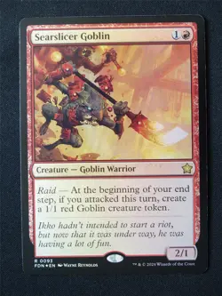 Searslicer Goblin Foil - FDN - Mtg Card #58O - Image 1